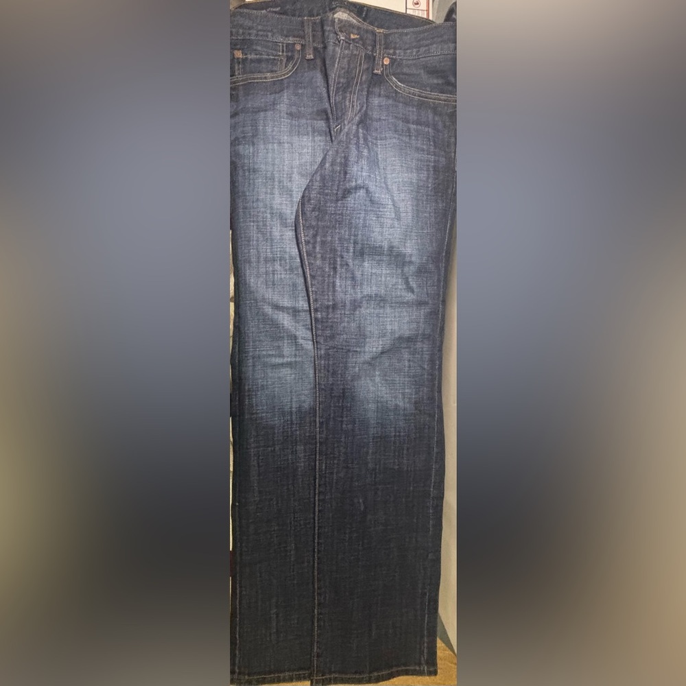 Rock & Republic Men's Straight Dark Indigo Jeans